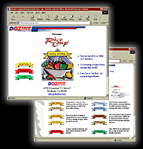 Dozine Home page